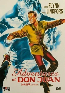 Adventures of Don Juan (1948) - Errol Flynn & Viveca Lindfors (Region All) - Picture 1 of 1