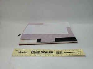 Darice Plastic 10 Mesh Canvas & Hole Scaler lot of 13 Pieces some used Read⬇ - Picture 1 of 12