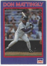 1990 Starline Long John Silver's  #35 Don Mattingly New York Yankees