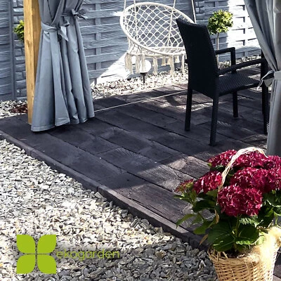 Terrassenplatte Gehwegplatte Fliese Betonplatte Holzimitation wie Holzbrett - Bild 1 von 4