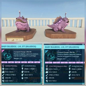 BULBDOG LIGHT PINK #67 BABY PAIR TOP STATUS ASCENDED PVE PC/XBOX/PS5 - Picture 1 of 4