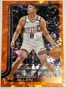 Grayson Allen 2025-26 Topps 161 Orange Diamante SSP /25 COLOR MATCH - Bild 1 von 2