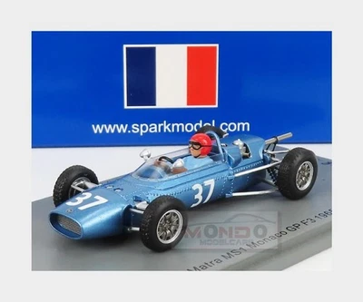 1:43 SPARK Matra Simca F3 Ms1 37 Monaco Gp 1965 J.P.Jaussaud SF106 MMC - Image 1 of 2