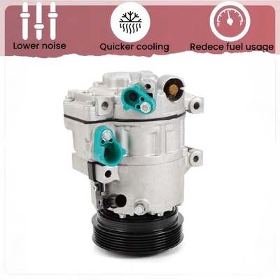 Fits for Hyundai Santa Fe 2.7L 3.3L 2007 2008 2009 A/C Air Compressor W/CLUTCH  Foto 1 de 4