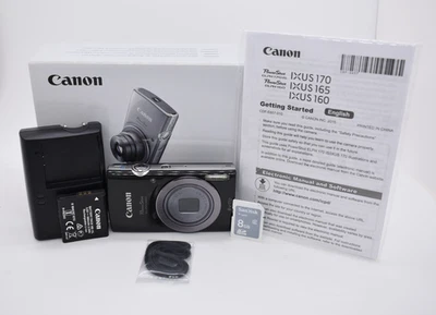 Canon PowerShot ELPH 160 Digital Camera Digicam 8x Optical Zoom Bundle - TESTED✅ - Image 1 of 4