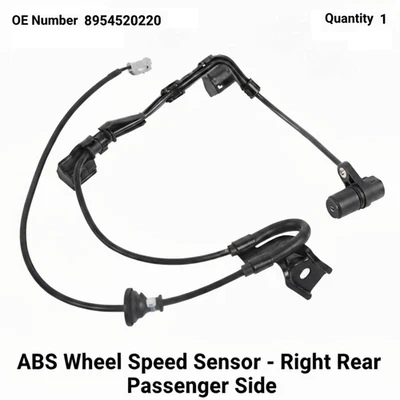 Датчик ABS правый задний для 1996-2002 Toyota/Corolla/Chevy Prizm 8954502020 - Изображение 1 из 4