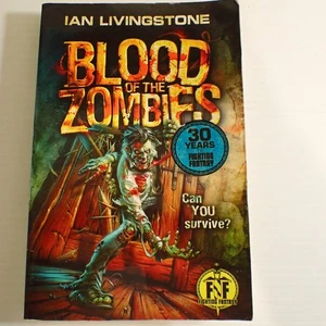 Blood Of The Zombies - Ian Livingstone - 1st Edition - Fighting Fantasy 2012 - Picture 1 of 17