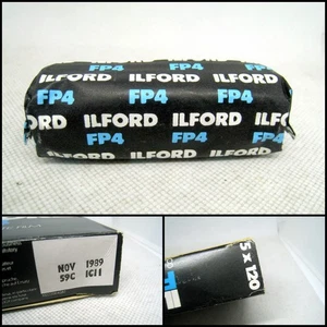 ILFORD FP4 120 Medium Speed Black and White Film (Expired) - Picture 1 of 1