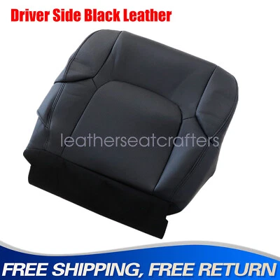 For Nissan Frontier SL LE Pro-4x S SV 2005-2021 Driver Bottom Seat Cover Black Foto 1 de 4
