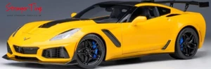 AutoArt Chevrolet Corvette ZR1 2019 Corvette Racing capa de tinte amarillo  - Imagen 1 de 1