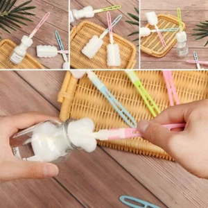Handy Feeding Cup Plastic Nipple Cleaner Baby Bottle Brush Cleaning Tool Sponge - Picture 1 of 16