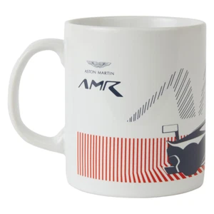 Taza con logotipo de coche de carreras Aston Martin - mercancía oficial - A14M - Imagen 1 de 2