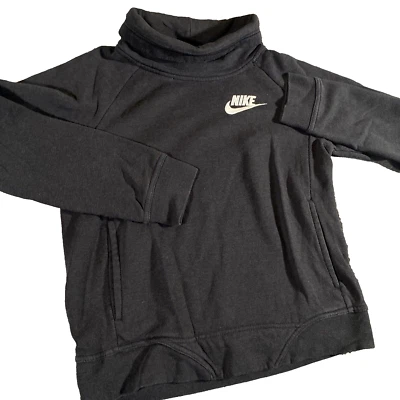 Sudadera con capucha Nike Sportswear Club Funnel para niñas M gris AA8062-510 Foto 1 de 4