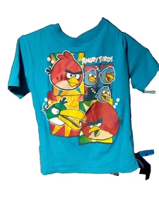 Angry Birds T-shirt Unisex Kids Size 8 - Picture 1 of 2