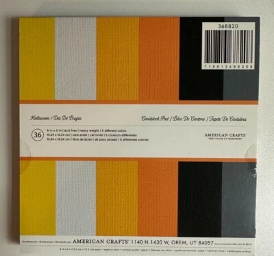 American Crafts 6 x 6 Paper Pads-Multiple Variations Available-You Choose - Image 1 of 4