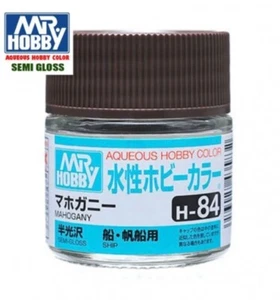 GUNZE SANGYO AQUEOUS H84 - MAHOGANY SEMI-GLOSS - ACRYLIC 10ml - Picture 1 of 1