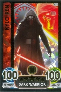 Topps Star Wars Force Attax Trading Card - Gold Foil Card #126 Kylo Ren - Picture 1 of 1