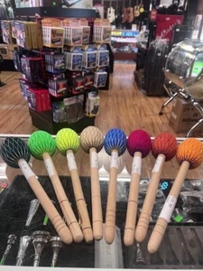 Bolillo Tambora (mazo de bombo) Estilo Nayarit Colores (cada uno) - Imagen 1 de 2