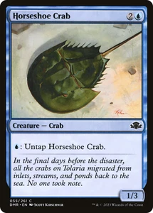Magic MTG Horseshoe Crab [Dominaria Remastered] - Picture 1 of 2