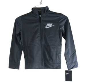 NWT Nike Sportswear Little Boys Full-Zip Track Jacket 6 Dark Grey MSRP$45 - Picture 1 of 2