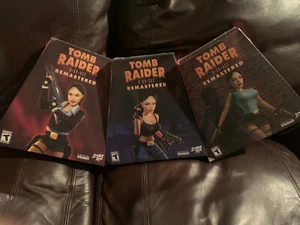 Tomb Raider I-III Remastered LRG Nintendo Switch All 3 Event Exclusive Box - Picture 1 of 16