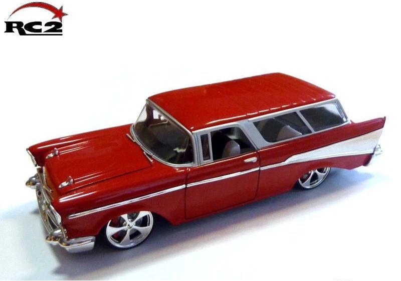 ERTL COLLECTIBLES 1:24 AUTO DIE CAST CHEVY NOMAD 1957 RED  ART. 37294A - Immagine 1 di 1