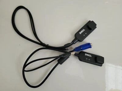 DELL 0NMW64 ONMW64 USB USB2 PowerEdge KVM Switch Virtual Media Module Cable - Image 1 of 4