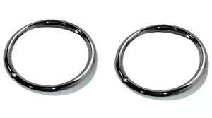 1967-1979 VW Chrome Headlight Trim Rings SET OF 2 (PAIR) Left & Right 311941177 - Picture 1 of 1