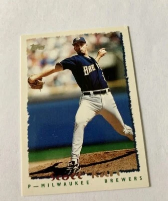 1995 Topps Traded Baseball Card Scott Karl #43T - Image 1 of 2