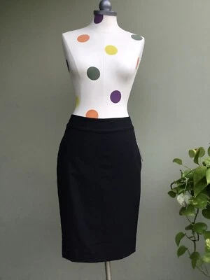 NWT Jay Godfrey For Cintas Solid Black Pencil Skirt Women’s Size 0 - Image 1 of 4