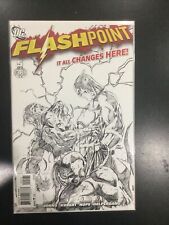 Flashpoint #5 Andy Kubert Sketch 1:25 Variant Cover DC 2011 1st Pandora! NM