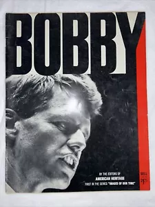 VINTAGE RARE PUBLICATION AMERICAN HERITAGE MAGAZINE BOBBY KENNEDY 1ST 1968 - Picture 1 of 13
