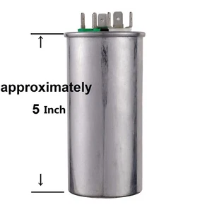 35+5uF 35/5MFD ±6% 370V/440V CBB65 Dual Run Circular Start Capacitor R38514D010 - Picture 1 of 5