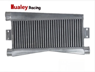 Intercooler Doble Turbo Universal Completo 24x9x3.5" Barra y Placa Personalizada (2 In/1 Out) SL Foto 1 de 4