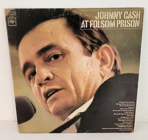 Vinyl LP Johnny Cash At Folsom Prison Columbia CS-9639 Stereo 33RPM 1968 NM / VG - Picture 1 of 11