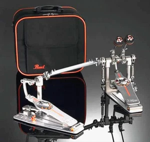 P-3002D Pearl Drums Eliminator Demon Double Drive Bass Drum Twin Pedal - Picture 1 of 20