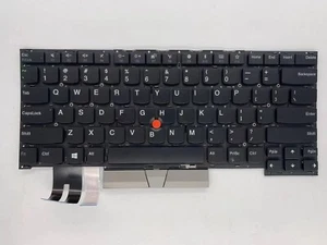 NEW Lenovo Thinkpad T490S T495S P1 X1 Extreme Gen1 Gen2 Silver US Keyboard - Photo 1/3