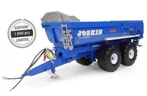 UNIVERSAL HOBBIES - JOSKIN trans-KTP 22/50 2-Axle Trailer, Blue - Limited Edi... - Picture 1 of 7
