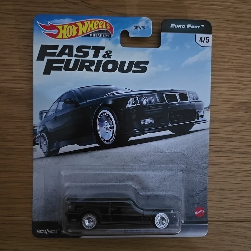 Hot Wheels GPK53 Fast & Furious Euro BMW M3 E36 4/5