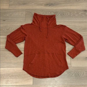 Pullover PRANA Rust Frieda collo tartaruga manica lunga vestibilità rilassata morbido taglia S - Foto 1 di 12
