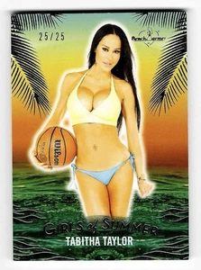 2025 Benchwarmer Girls of Summer Silver Foil TABITHA TAYLOR - Picture 1 of 2