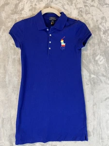 Polo Ralph Lauren Polo Shirt Womens Medium Big Pony Rainbow Embroidered - Picture 1 of 11