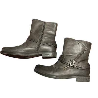 Baretraps ботильоны пряжка Crosby 8,5 М Western богемное комфорт серый черный - Изображение 1 из 4