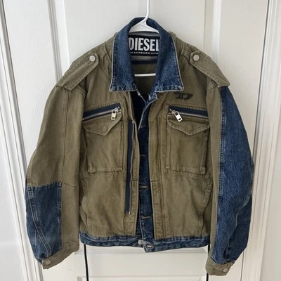 Diesel Denim D-Mally Denim Men’s Jacket Size Medium - Image 1 of 4