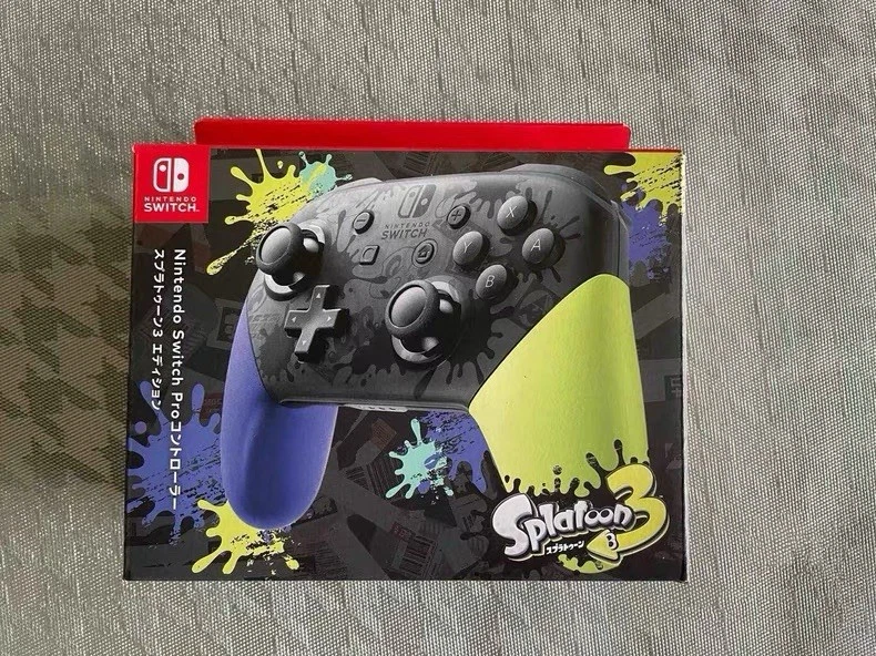 Nintendo Switch Pro Controller - Splatoon 3 Edition - Image 1 of 1