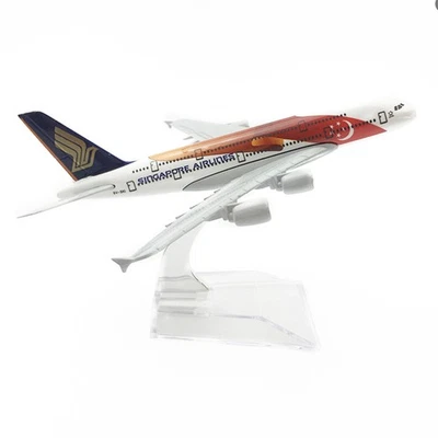 1/400 A380 Singapore Airlines SG50 Livery Civil Airliner Model Plane Scene Gift - Image 1 of 4