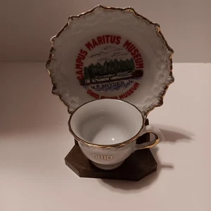 Campus Maritus Museum, Ohio River Museum Cup and Saucer Collectors Item - Picture 1 of 8