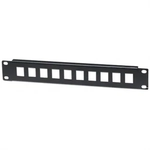 Intellinet 10-Port Patchpanel unbestückt 10" 1 HE schwarz - Bild 1 von 1