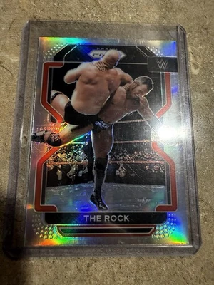 2022 Panini Prizm WWE - The Rock #191 Silver Prizm - Image 1 of 2
