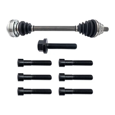 Conjunto de eje CV delantero del lado del pasajero para Volkswagen Golf R 2015 2016 2017 2018 Foto 1 de 4